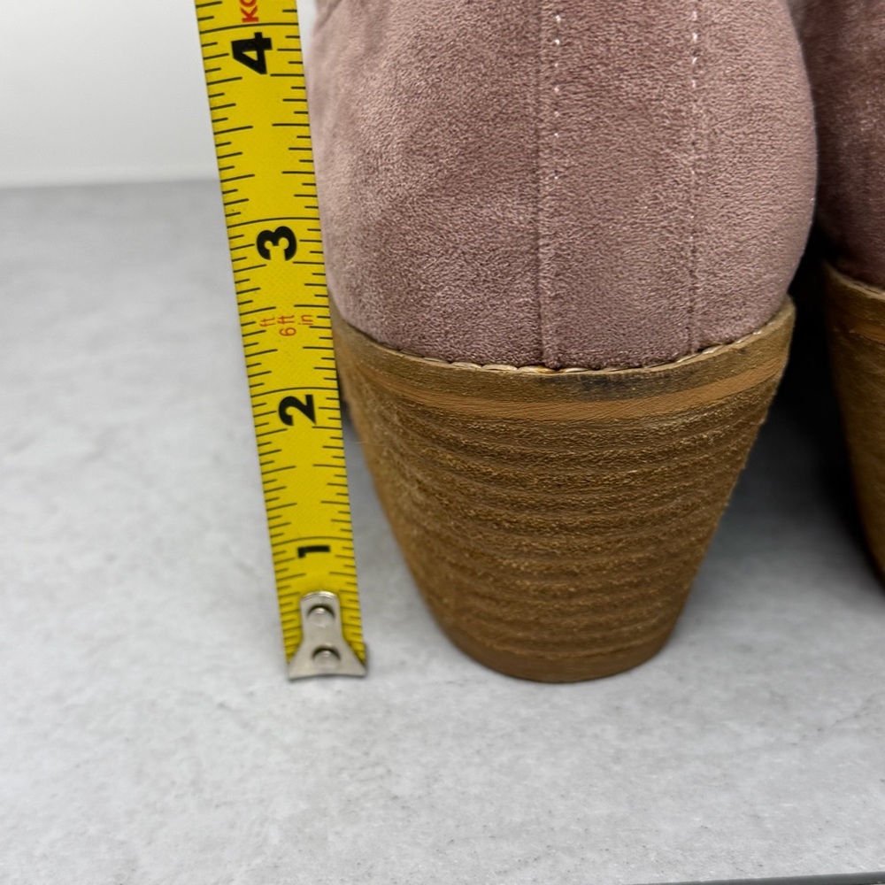 Corkys Vegan Suede Zip Ankle Boots Size 9 - Picture 8 of 15